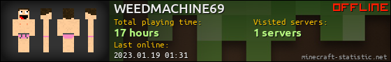 WEEDMACHINE69 userbar 560x90