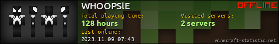 WHOOPSlE userbar 560x90