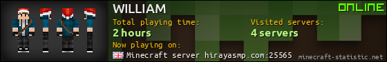 WILLIAM userbar 560x90