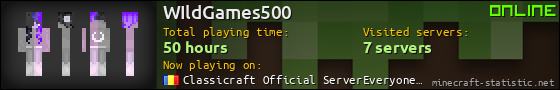 WIldGames500 userbar 560x90