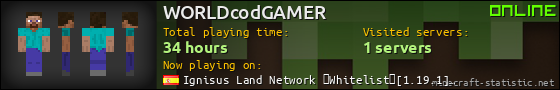 WORLDcodGAMER userbar 560x90