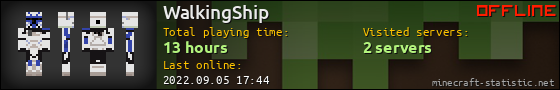 WalkingShip userbar 560x90