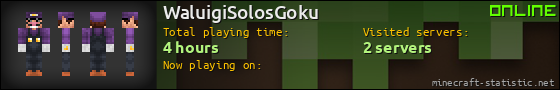 WaluigiSolosGoku userbar 560x90