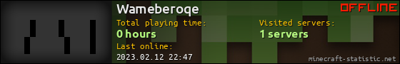 Wameberoqe userbar 560x90