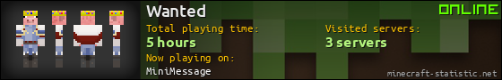 Wanted userbar 560x90