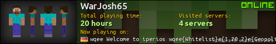 WarJosh65 userbar 560x90