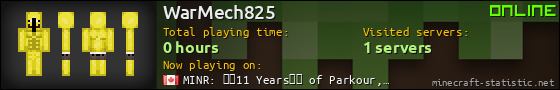WarMech825 userbar 560x90
