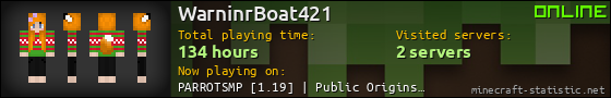 WarninrBoat421 userbar 560x90