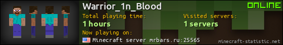 Warrior_1n_Blood userbar 560x90