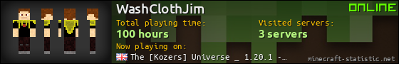 WashClothJim userbar 560x90