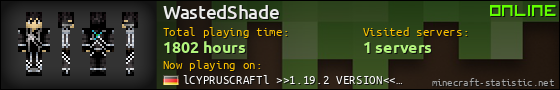 WastedShade userbar 560x90