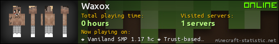 Waxox userbar 560x90