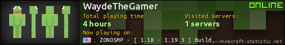 WaydeTheGamer userbar 560x90