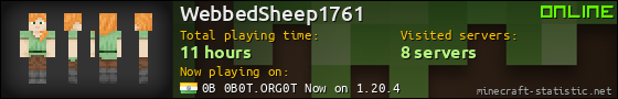 WebbedSheep1761 userbar 560x90