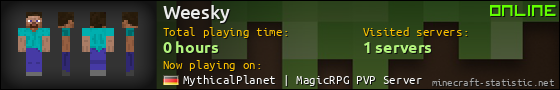 Weesky userbar 560x90