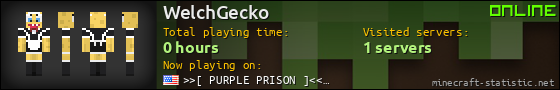 WelchGecko userbar 560x90
