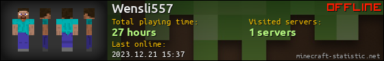 Wensli557 userbar 560x90