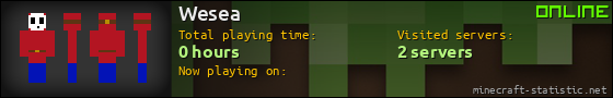 Wesea userbar 560x90