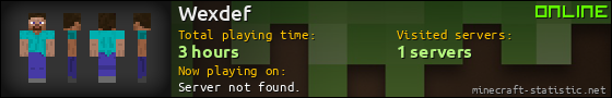 Wexdef userbar 560x90