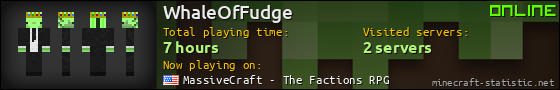 WhaleOfFudge userbar 560x90