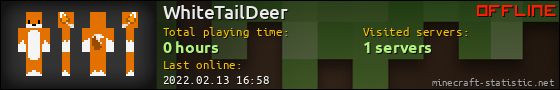 WhiteTailDeer userbar 560x90