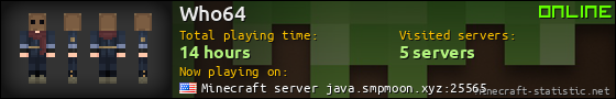 Who64 userbar 560x90