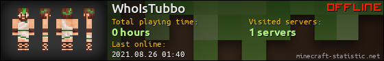 WhoIsTubbo userbar 560x90