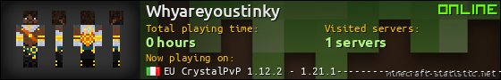 Whyareyoustinky userbar 560x90