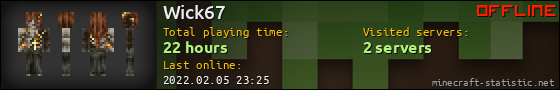 Wick67 userbar 560x90