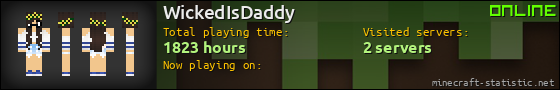 WickedIsDaddy userbar 560x90