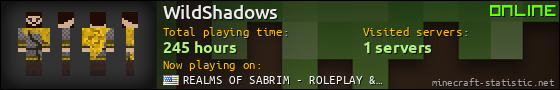 WildShadows userbar 560x90