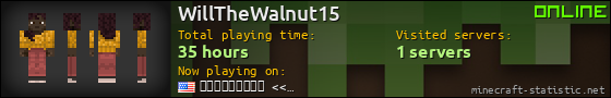 WillTheWalnut15 userbar 560x90