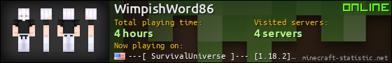 WimpishWord86 userbar 560x90