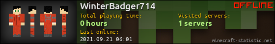 WinterBadger714 userbar 560x90