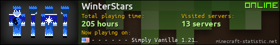 WinterStars userbar 560x90