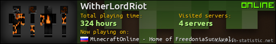 WitherLordRiot userbar 560x90