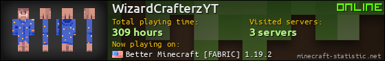 WizardCrafterzYT userbar 560x90