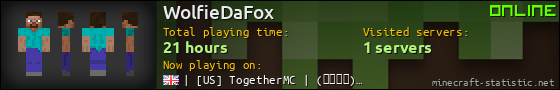 WolfieDaFox userbar 560x90