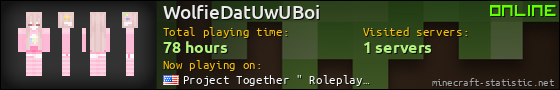 WolfieDatUwUBoi userbar 560x90