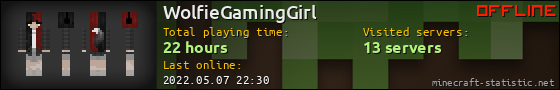 WolfieGamingGirl userbar 560x90