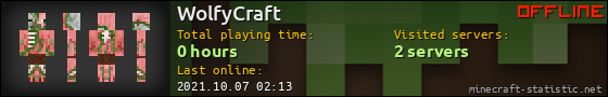 WolfyCraft userbar 560x90