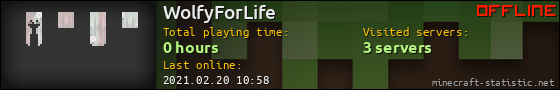 WolfyForLife userbar 560x90