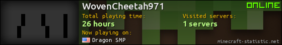 WovenCheetah971 userbar 560x90