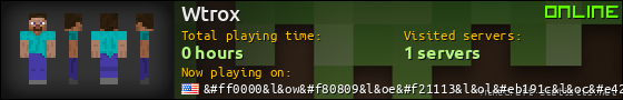 Wtrox userbar 560x90