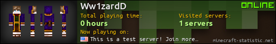 Ww1zardD userbar 560x90