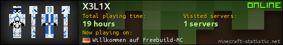 X3L1X userbar 560x90