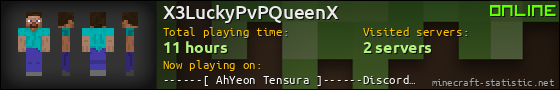 X3LuckyPvPQueenX userbar 560x90