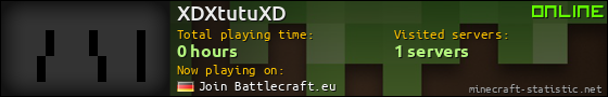 XDXtutuXD userbar 560x90