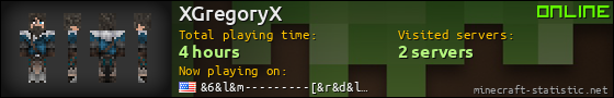 XGregoryX userbar 560x90