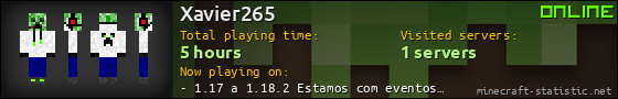 Xavier265 userbar 560x90